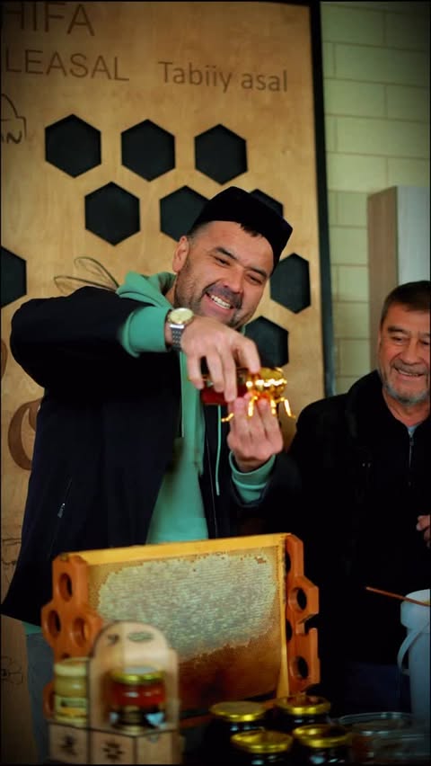 Tabiiy tog' asali va asalari mumi hosili